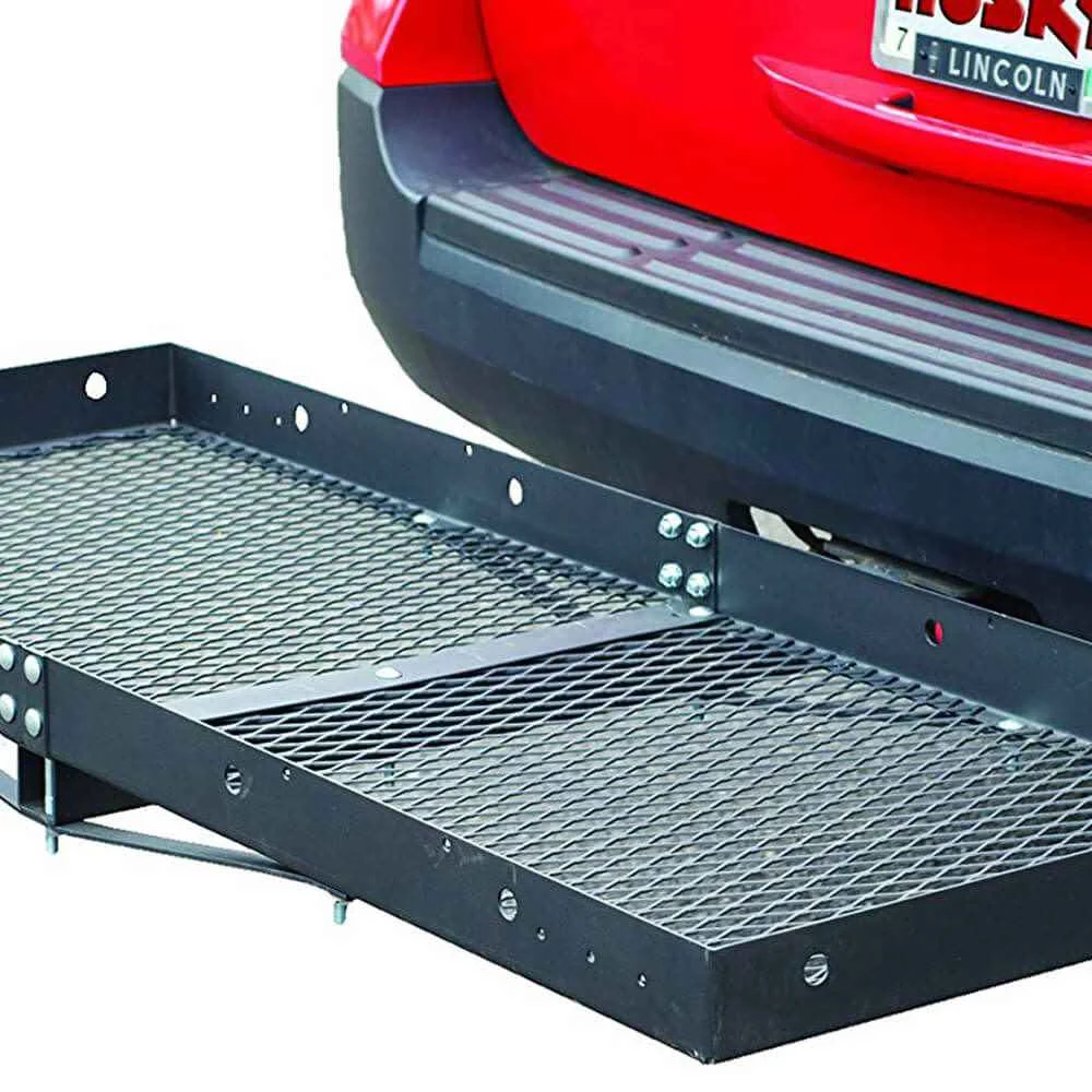 HUSKY TOWING Mounts In 2 Receiver 500 LB Cap 60 X 2312 X 3 Mesh NonFolding 81148