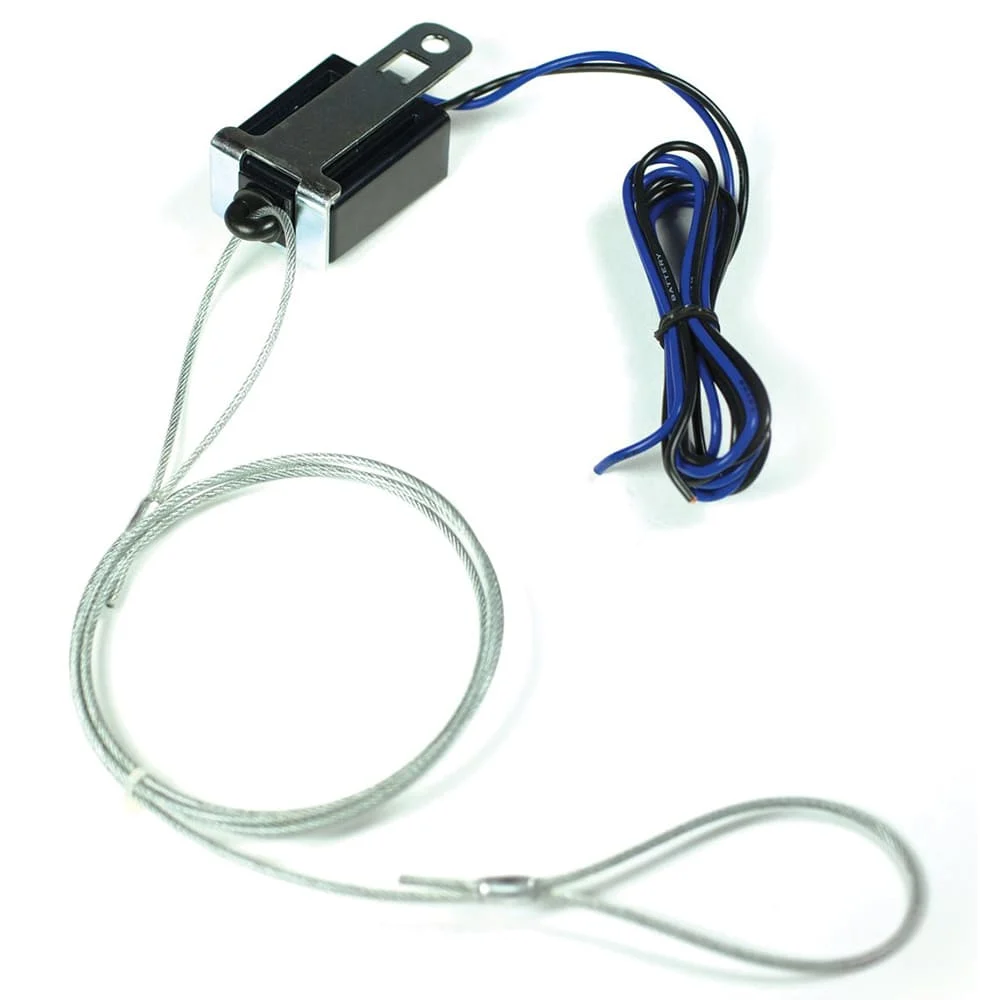HUSKY TOWING With Old Style 3316 Long Breakaway Switch With 44 Coated LanyardNylon Pin 30457