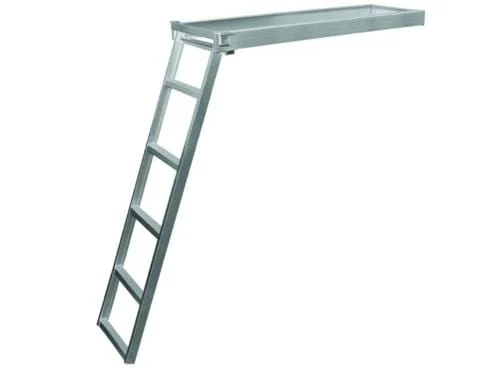 JIF Marine CSD2-5 5-Step Under-Deck Pontoon Ladder