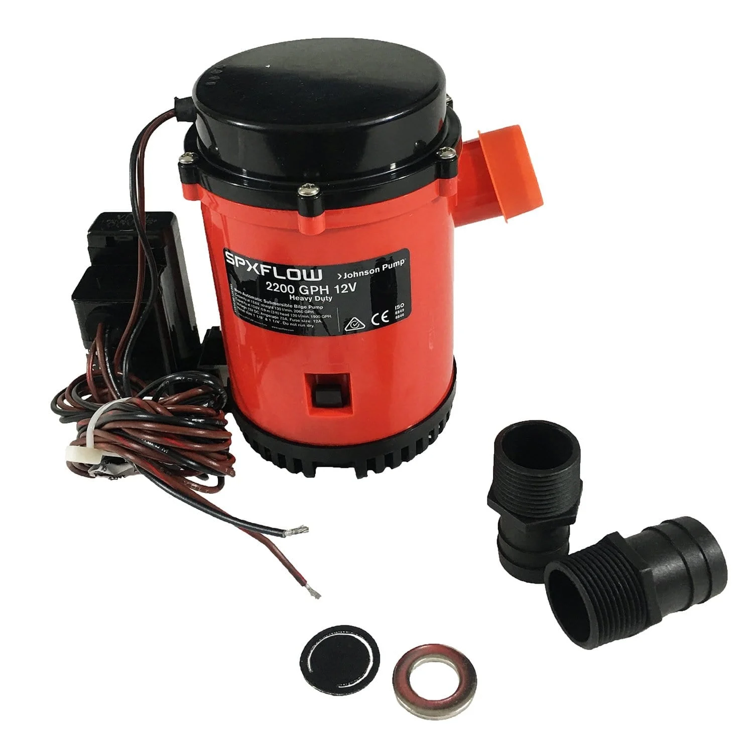 Johnson Pump 02204-00 2200GPH Auto Bilge Pump w/Mag Switch - 12V