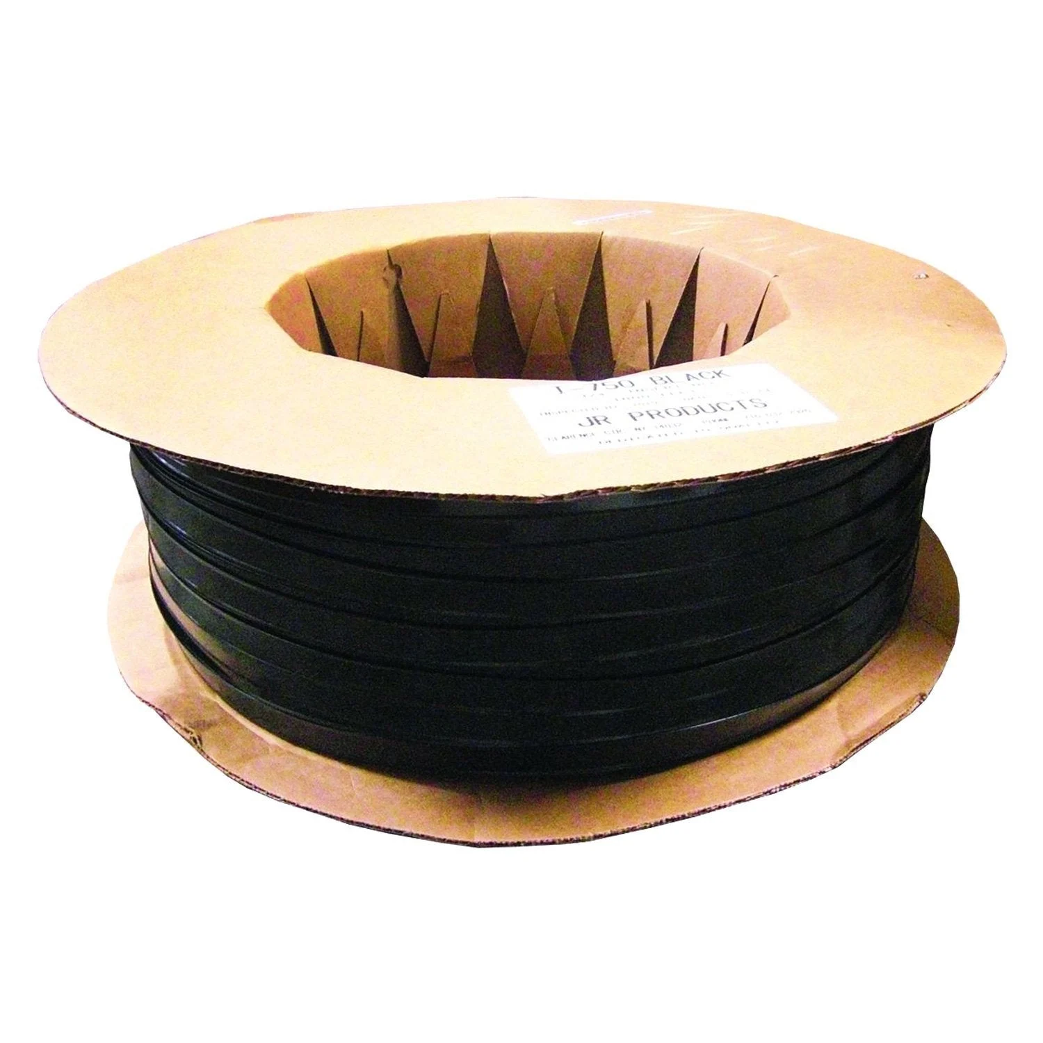 JR Products 1"x100' Premium Vinyl Insert - Black