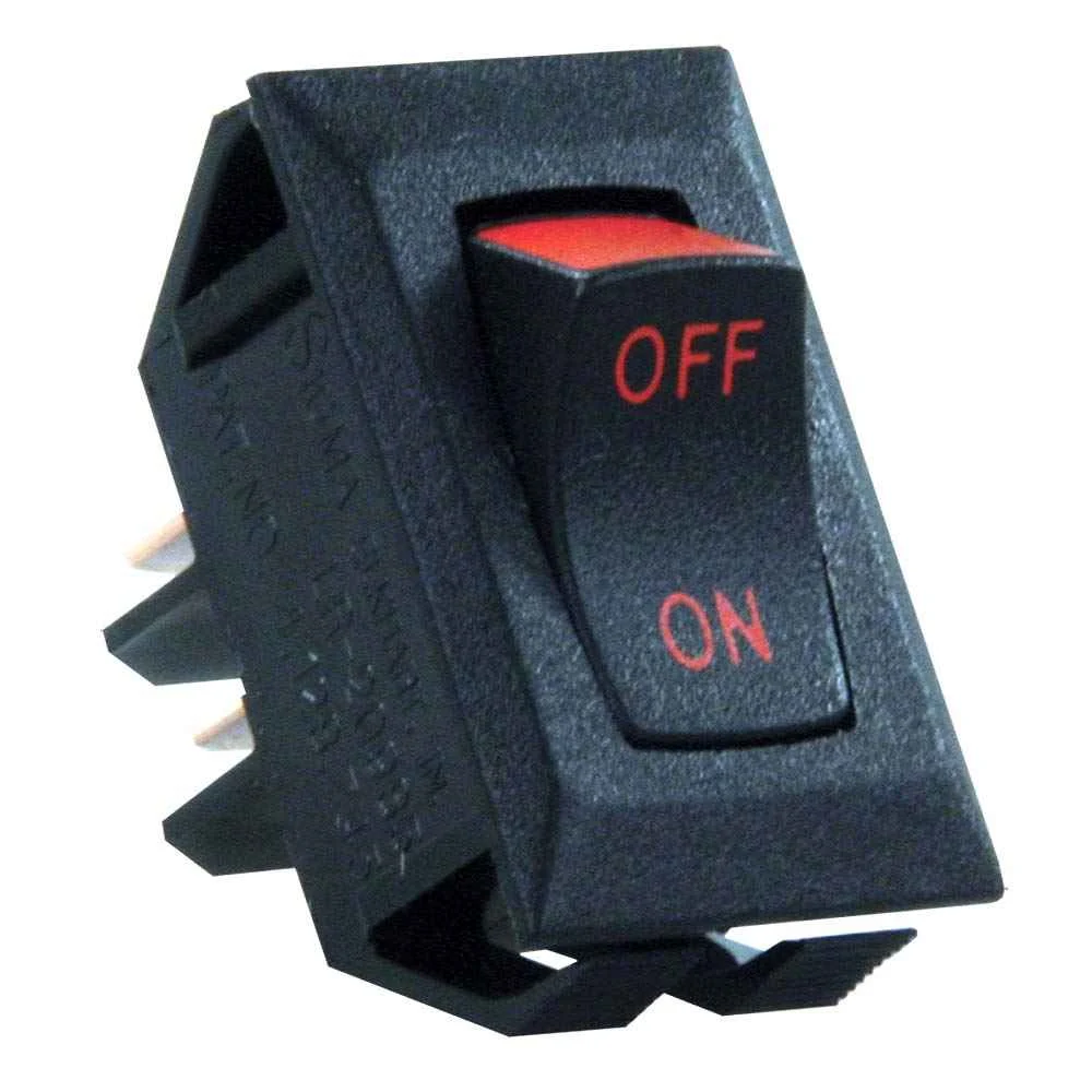 Labe LED On/Off Red Print/Red