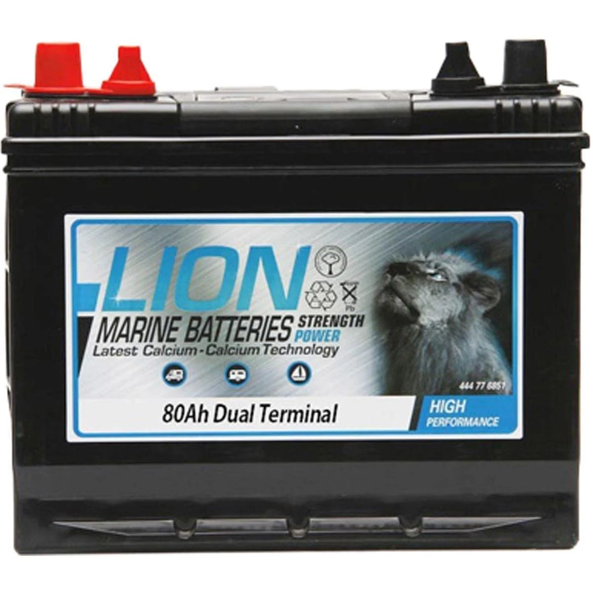 Lion Leisure SealedLeisure Marine Battery 80Ah Twin Terminals (DC24MF)