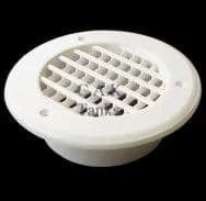 LOUVERED 100MM ROUND COOKER HOOD