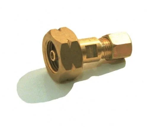 LPG TANK REG. CONN FOR 8MM COPPER