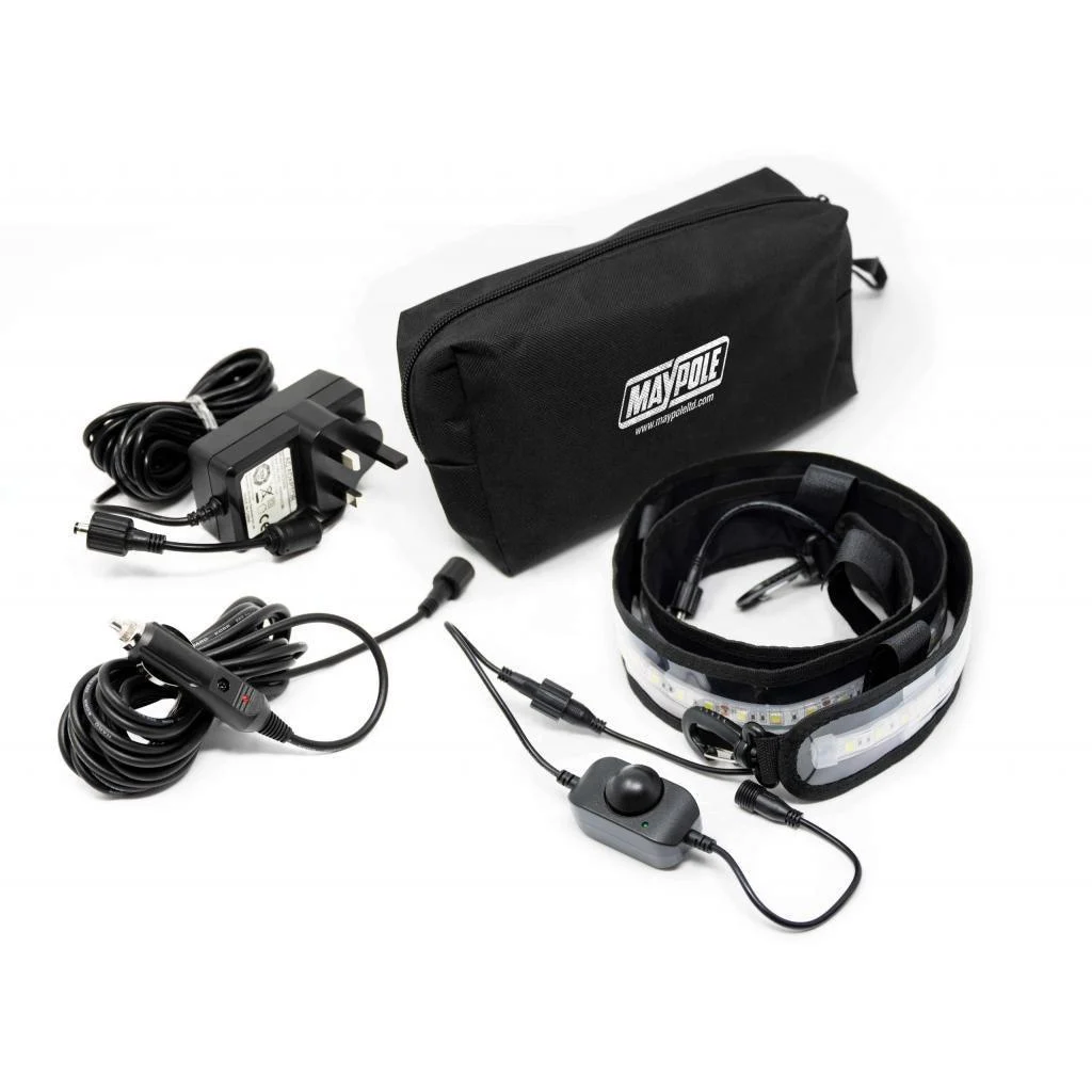 Maypole Awning Poles LED (720 Lumens) Flexi Light Lamp 1.2m Starter Kit MP82962