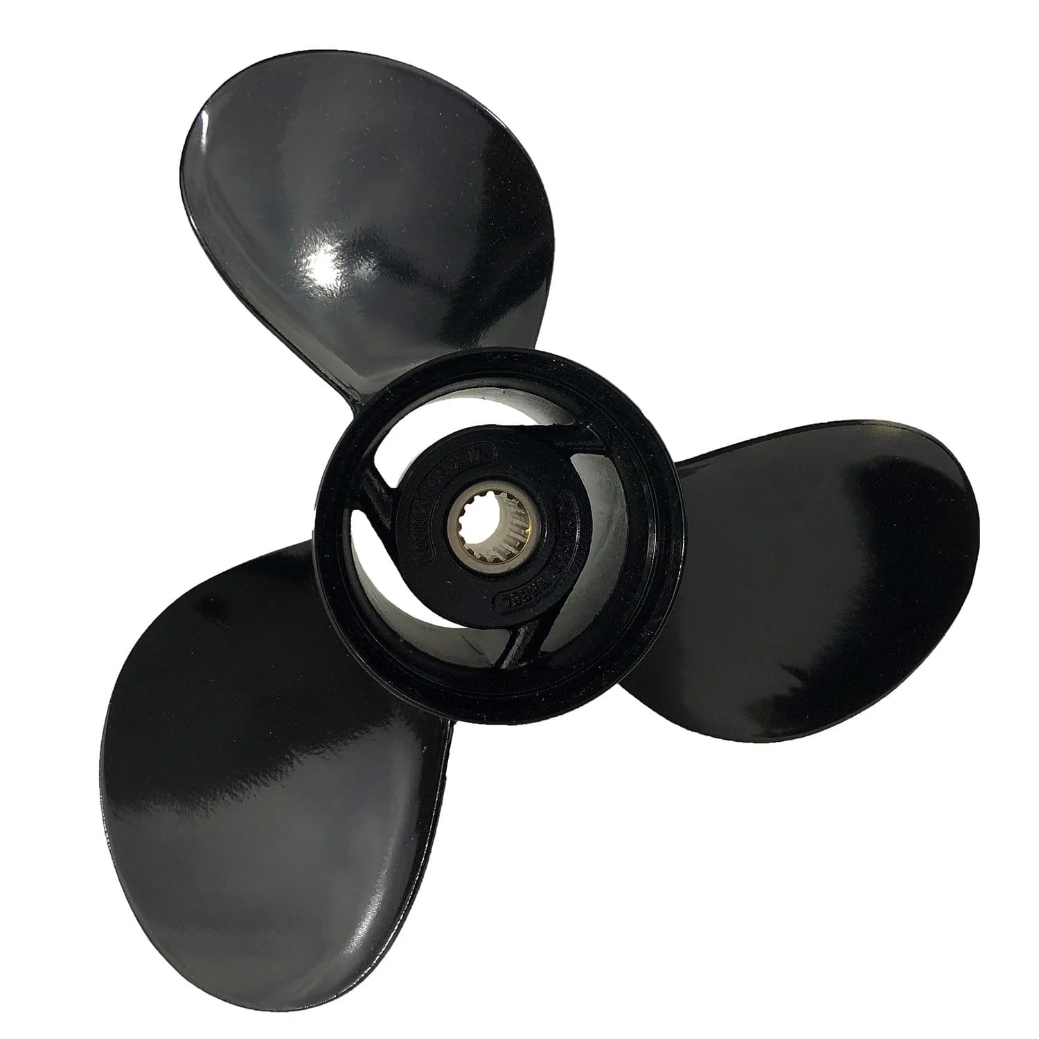 Michigan Wheel 031024 3-Blade Aluminum Thru Hub Exhaust Propeller 15" RH 17" 3 Blade MI Match