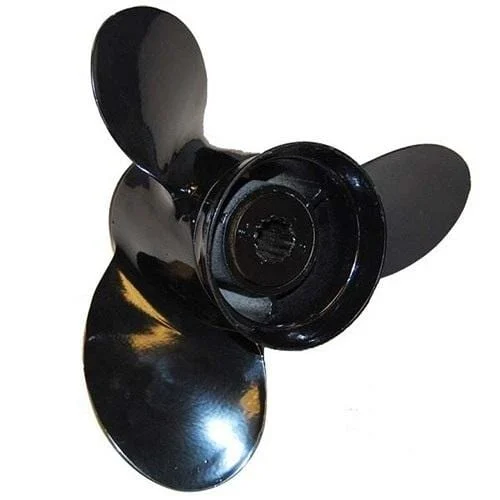 Michigan Wheel 101031 13-5/8" x 13 Al MI Match 3 Blade Propeller, Cupped, Black, V4