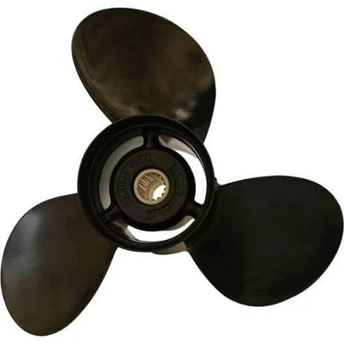 Michigan Wheel MIC-32050 9" x 10-1/2 RH Al 3 Blade MI Match Propeller 6-15 Hp