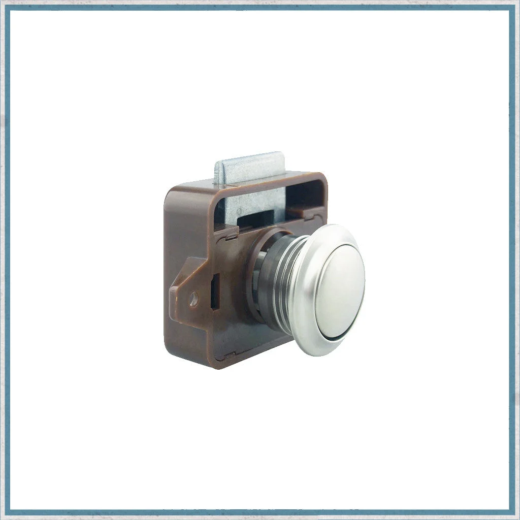 Mini Push button latch - 19mm Diameter