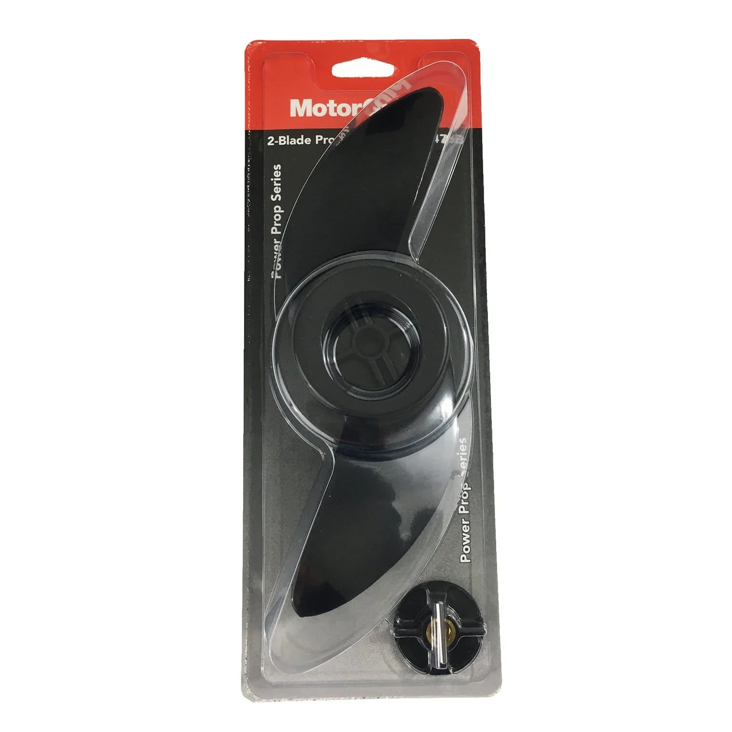 MotorGuide MGA0476B Power Series Plastic Non-Thru Hub Exhaust Propeller for Pin Drive