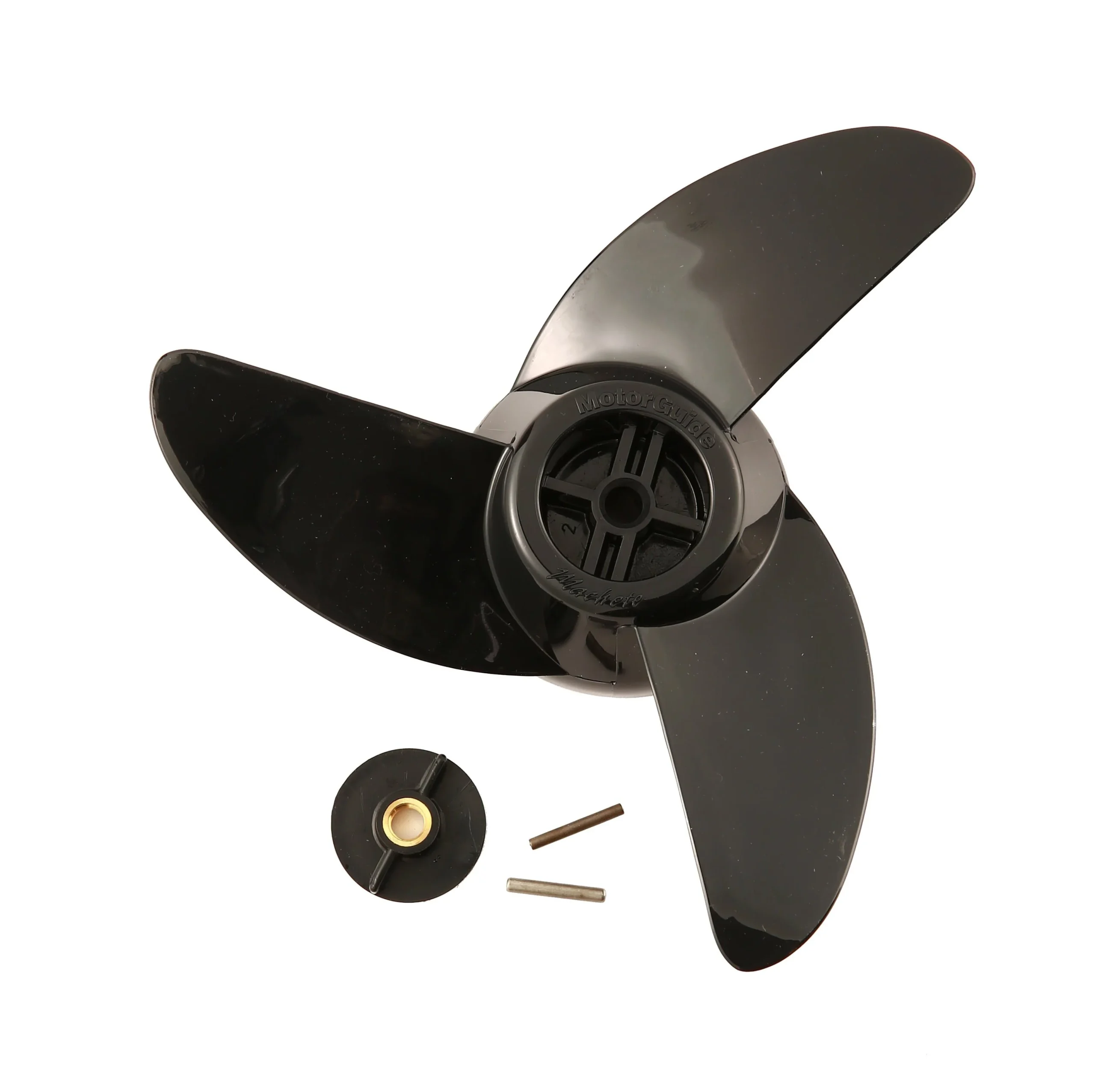 Motorguide MGA089B Three Blade Machete III Propeller with 3.5" Hub