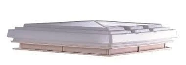 MPK Roof Vent320MM X 360MM +LOCKS +FLYNET OPAQUE WHITE