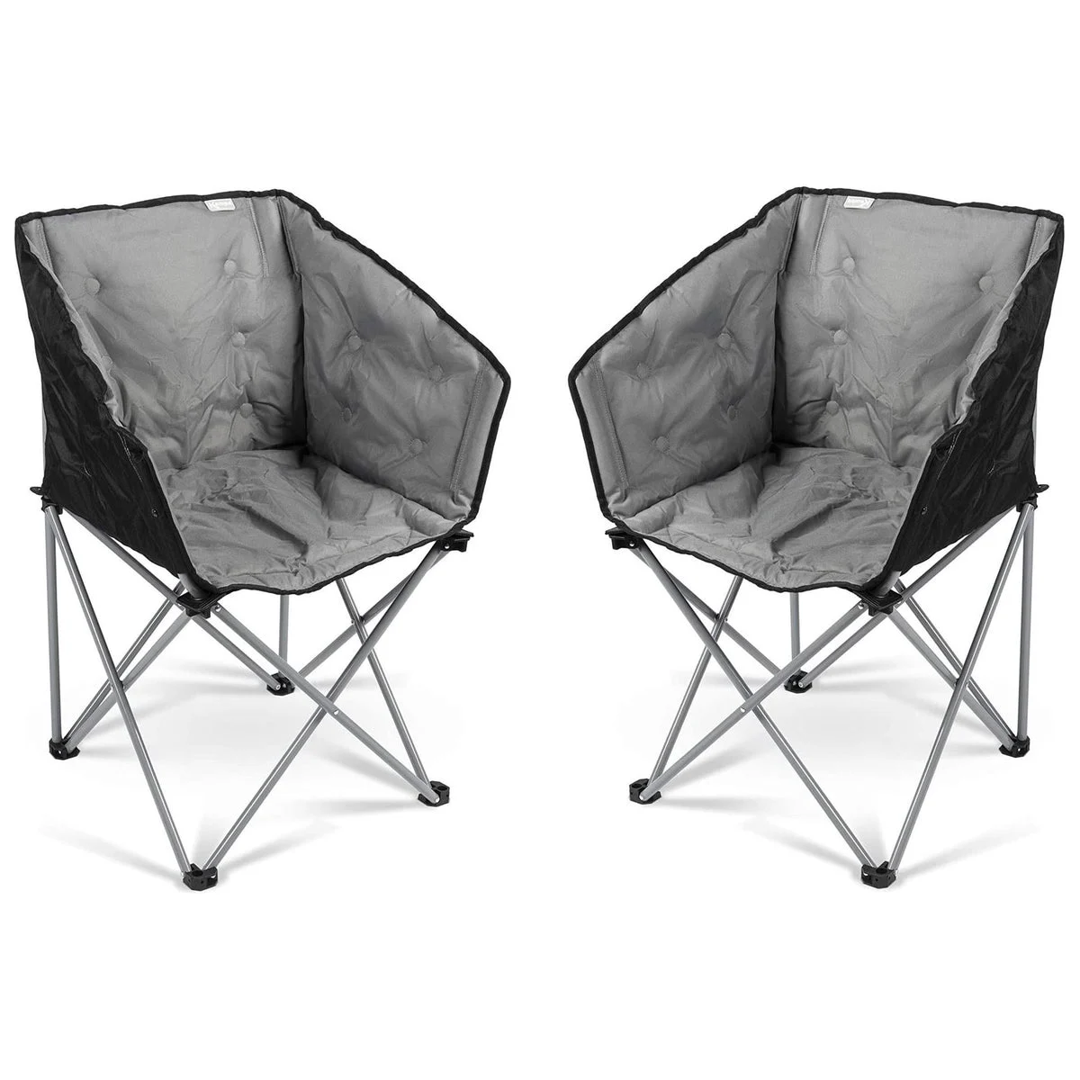 Pair of KampaPadded Camping Tub Chair