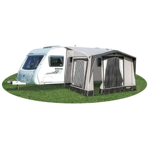 Quest Premium Steel Poled Kensington Caravan Porch Awning Any Season