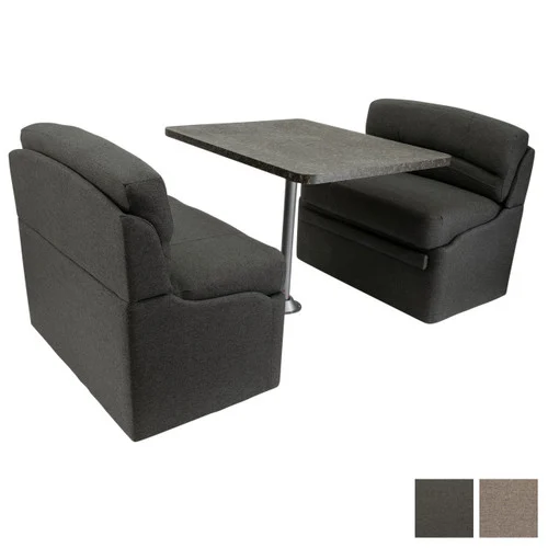 RecPro 36" RV Dinette Booth Cloth with Optional Table and Leg