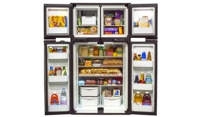 Refrigerator 122-Way Black Trim Im