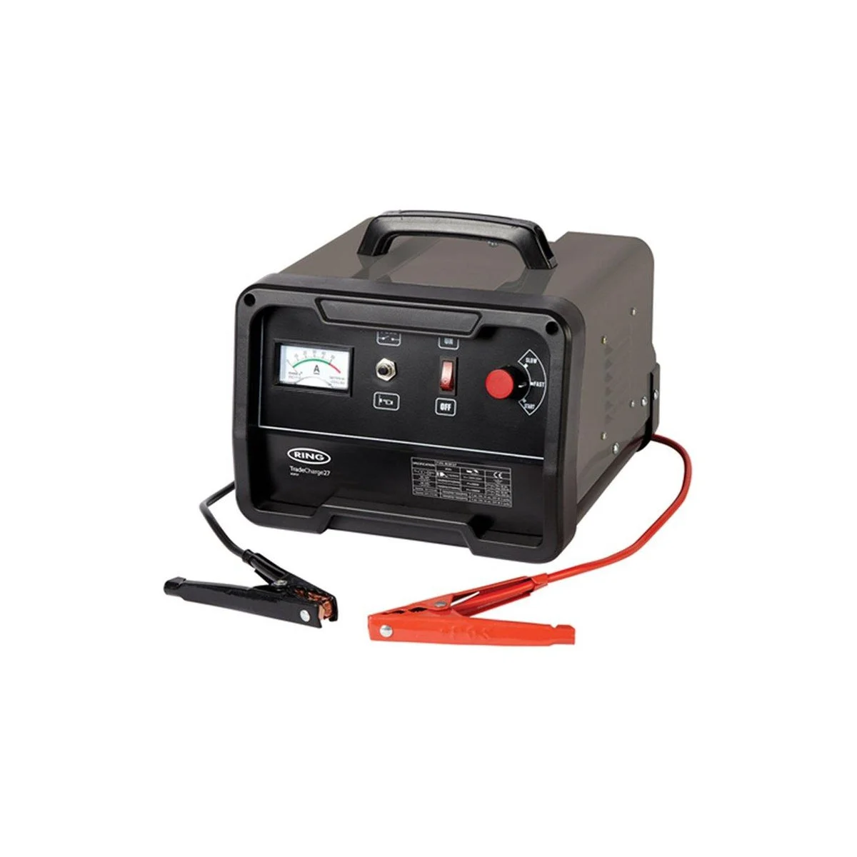 Ring RCBT27 Pro Battery Charger Jump Starter 12V /24V 27A