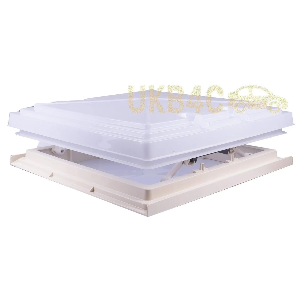 Roof Vent Sky Light Caravan Motorhome 400 x 400mm Flynet White MPK Rooflight