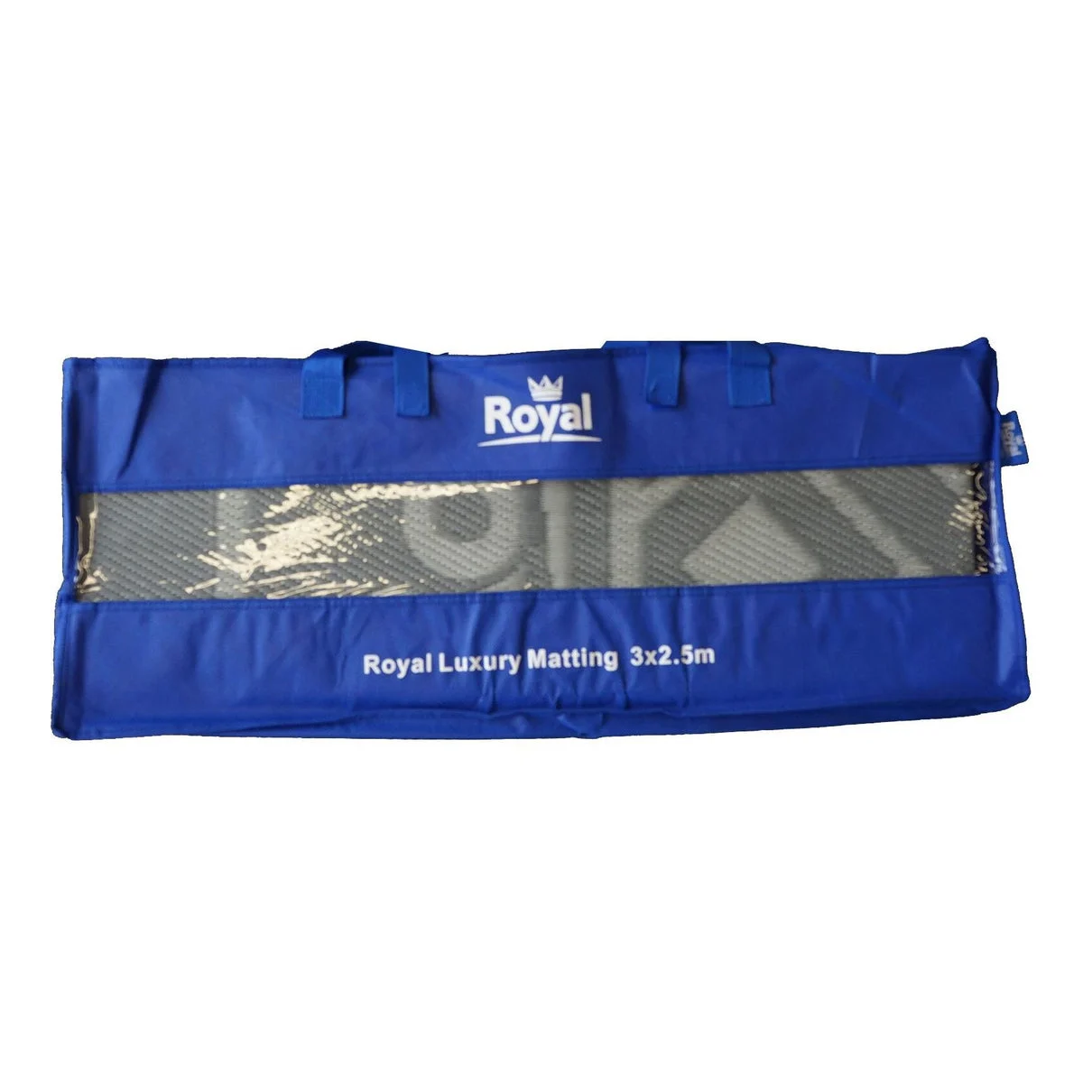 Royal Luxury Awning Matting & Tent Breathable Carpet Groundsheet With Deluxe Bag 5.5 X 2.5M Matting