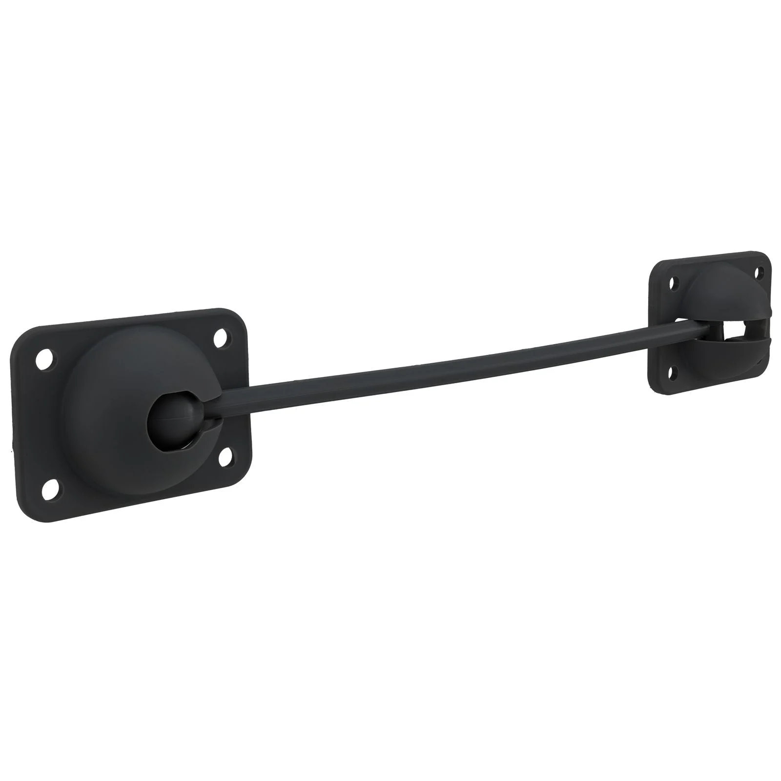 RV T-Style Door Latch | 10" Hook | Black
