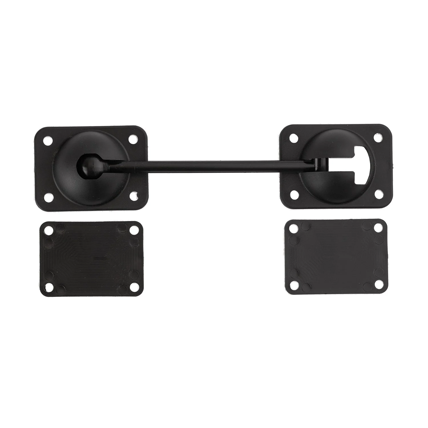 RV T-Style Door Latch | 4" Hook | Black