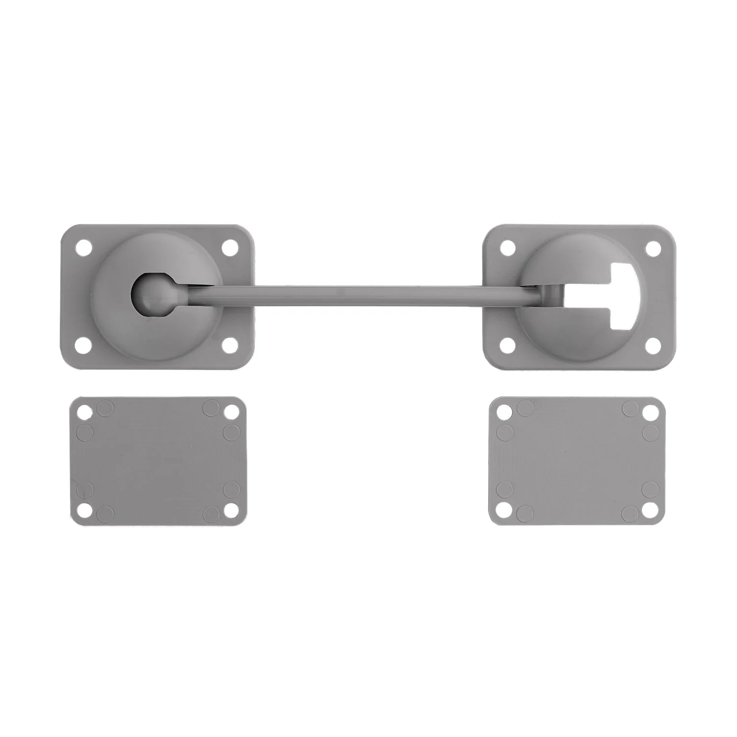 RV T-Style Door Latch | 4" Hook | Gray