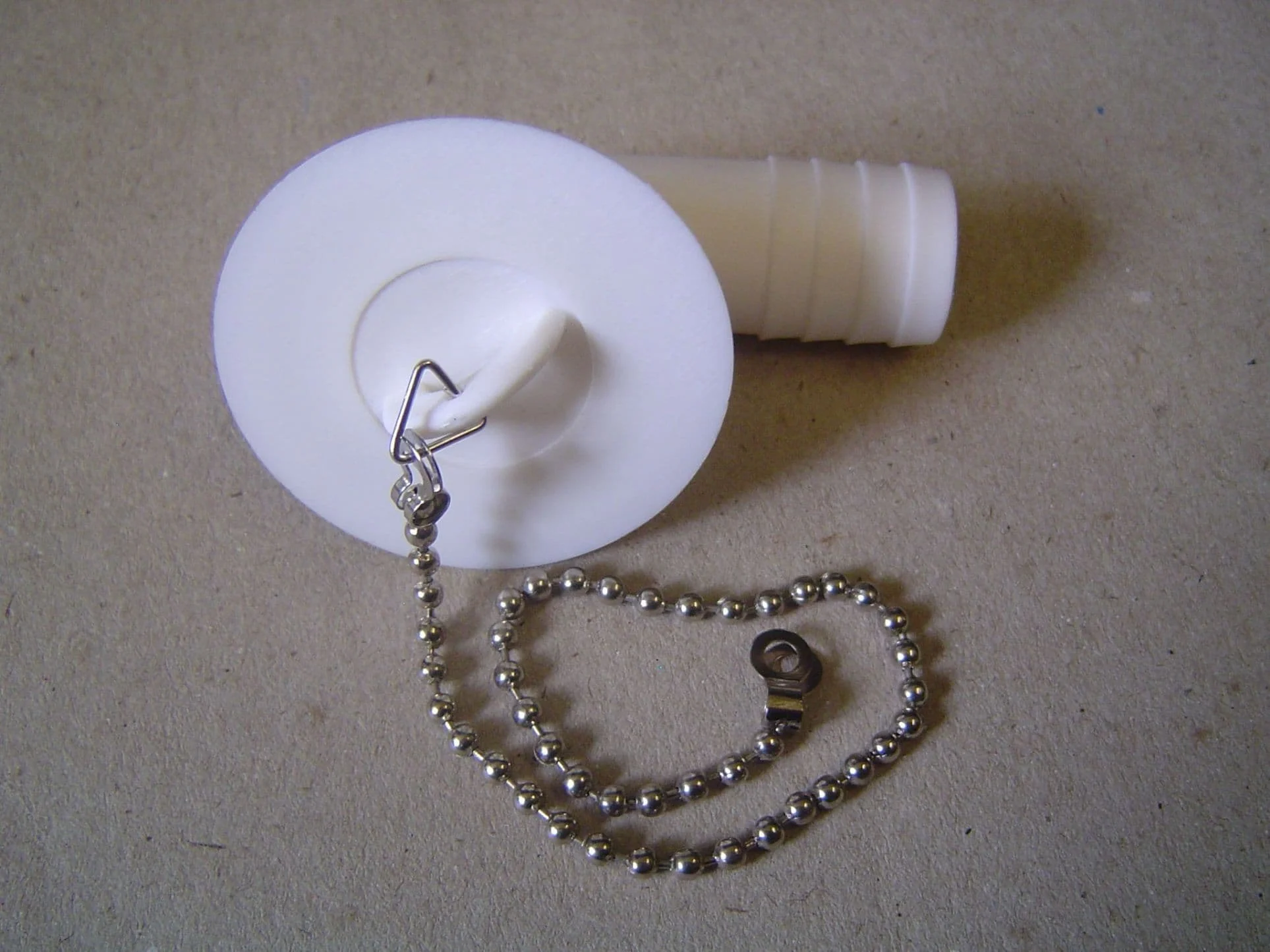 SINK WASTE 3/4" WHITE ANGLE FOR VSIMTIPW