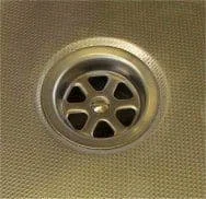 SINK WASTE 48mm STAINLESS TOP ANGLED (3/4") 20MM OUTLET smev