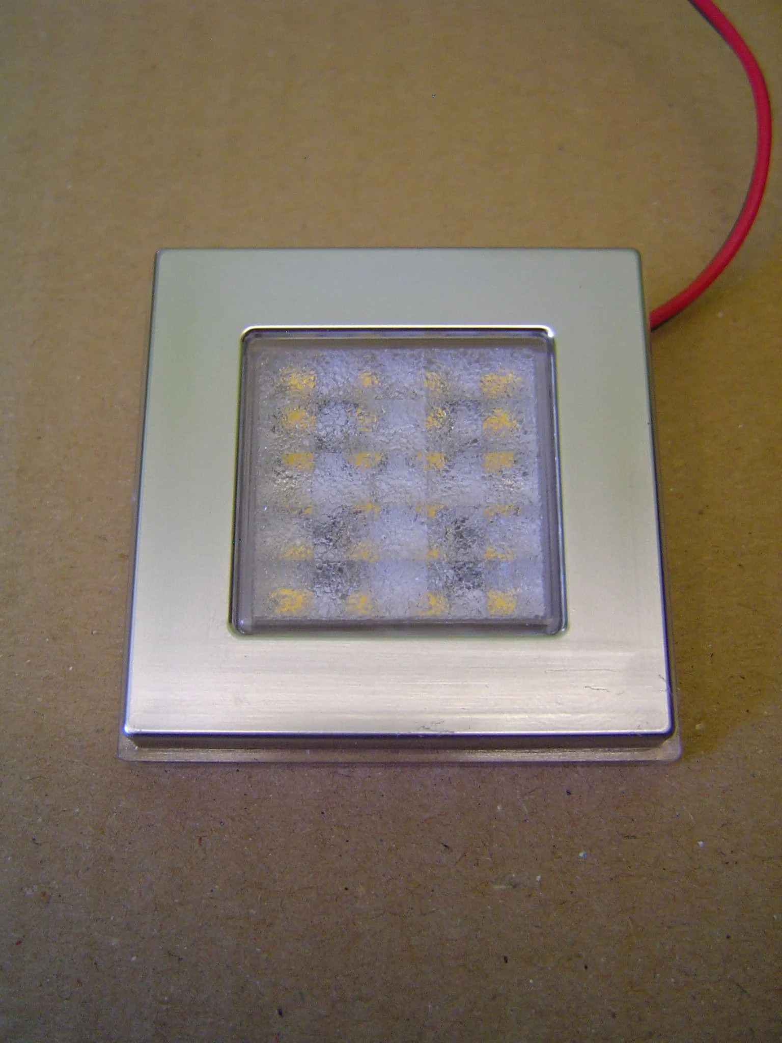 SQUARE - 24 SMD - MATT CHROME