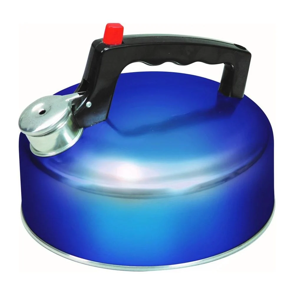 Sunncamp Blue 2lt Stainless Steel Whistling Camping Kettle