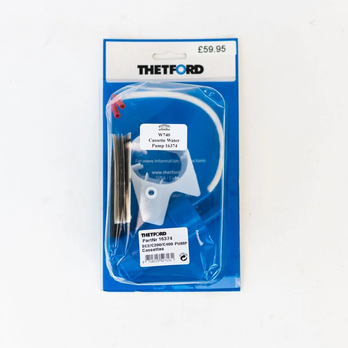 Thetford cassette water pump for c2 bench 16374