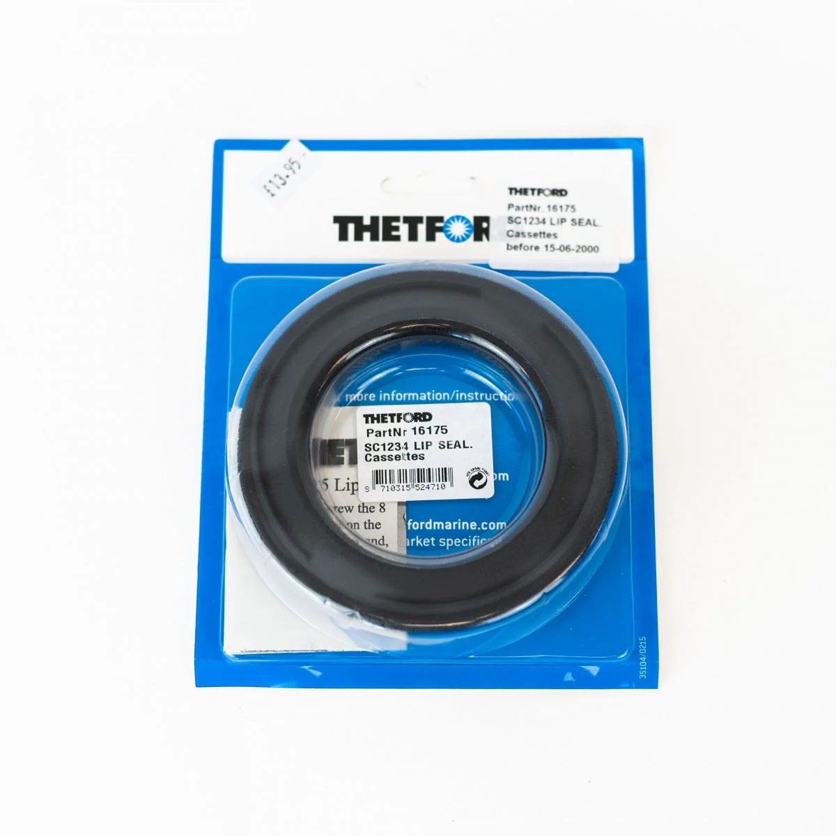 Thetford lip seal cassettes before 2000 PN 16175