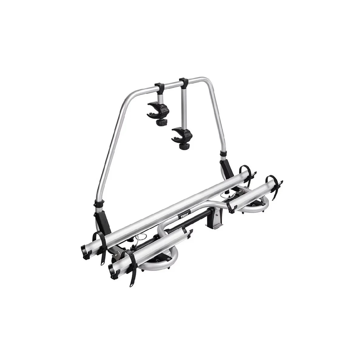 Thule Caravan Superb Short 2-bike a-frame caravan bike rack anodised gray