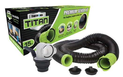 Titan Premium RVSewer Kit System: 15-Ft 17853