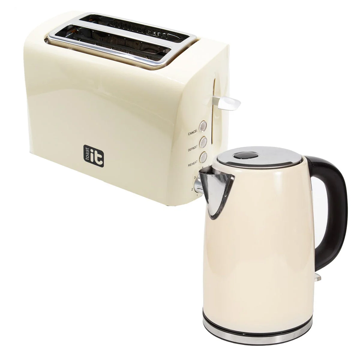 Toast It Toaster & 1.7l Kettle