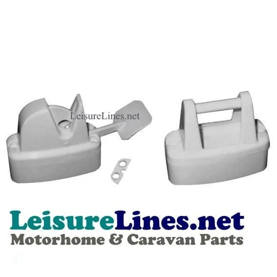 TRIGGER RELEASE DOOR RETAINER - White
