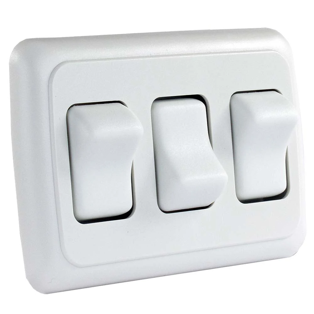 Triple Switch Assembly w/Bezel