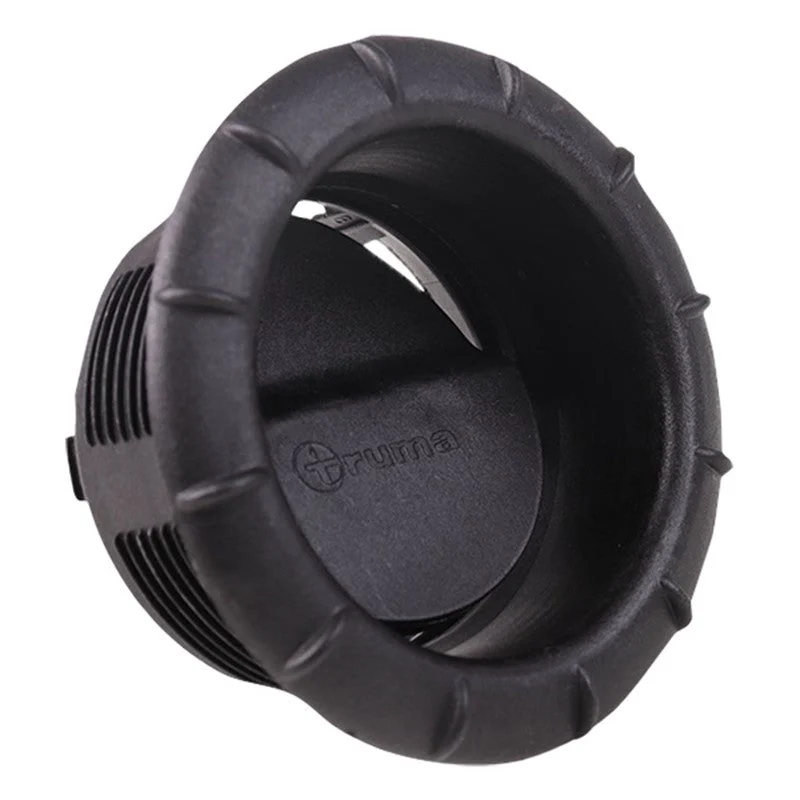 Truma Heater End Outlet - Black