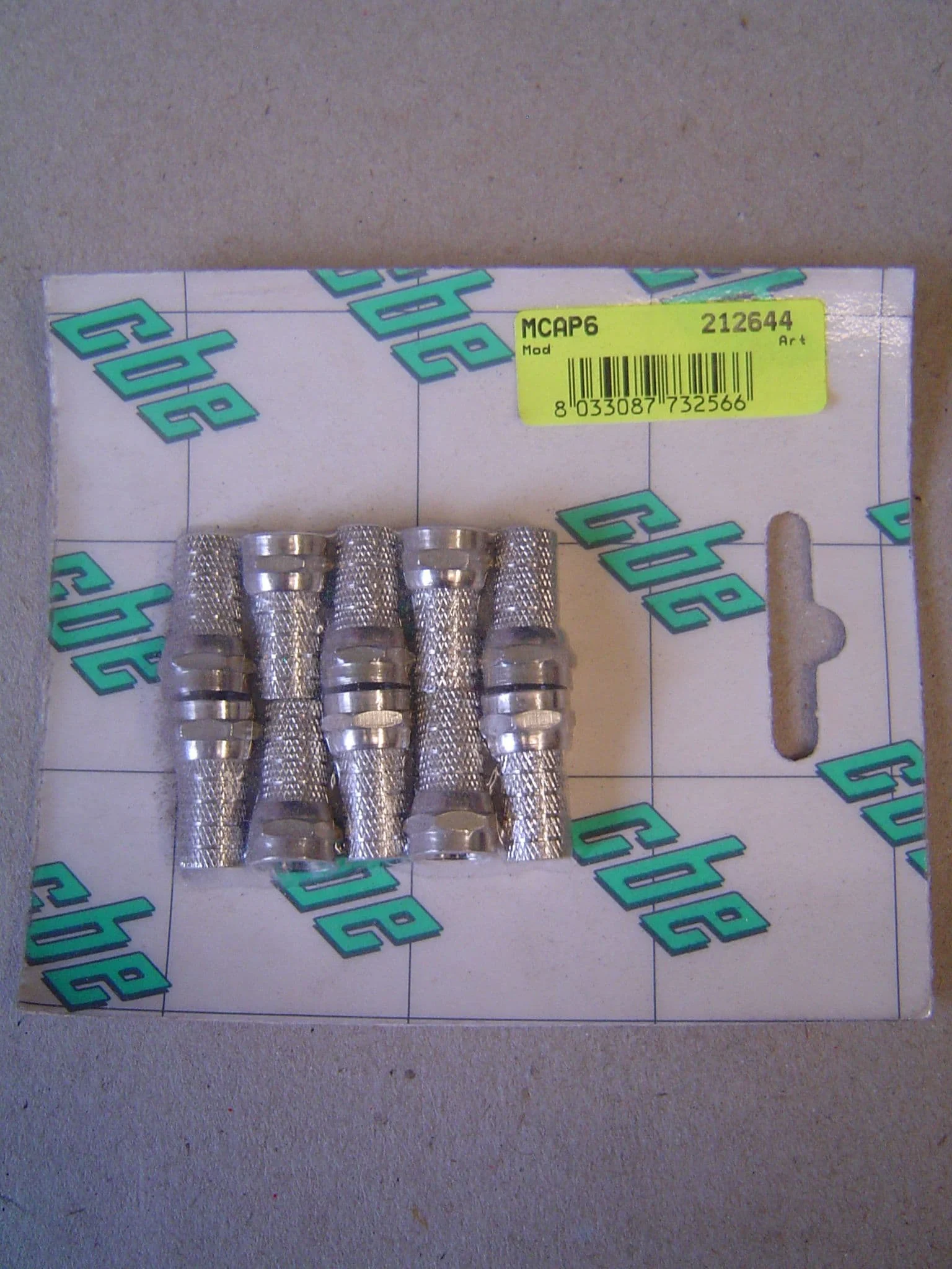TV F CONNECTOR 0.6 DIA Pack of 10