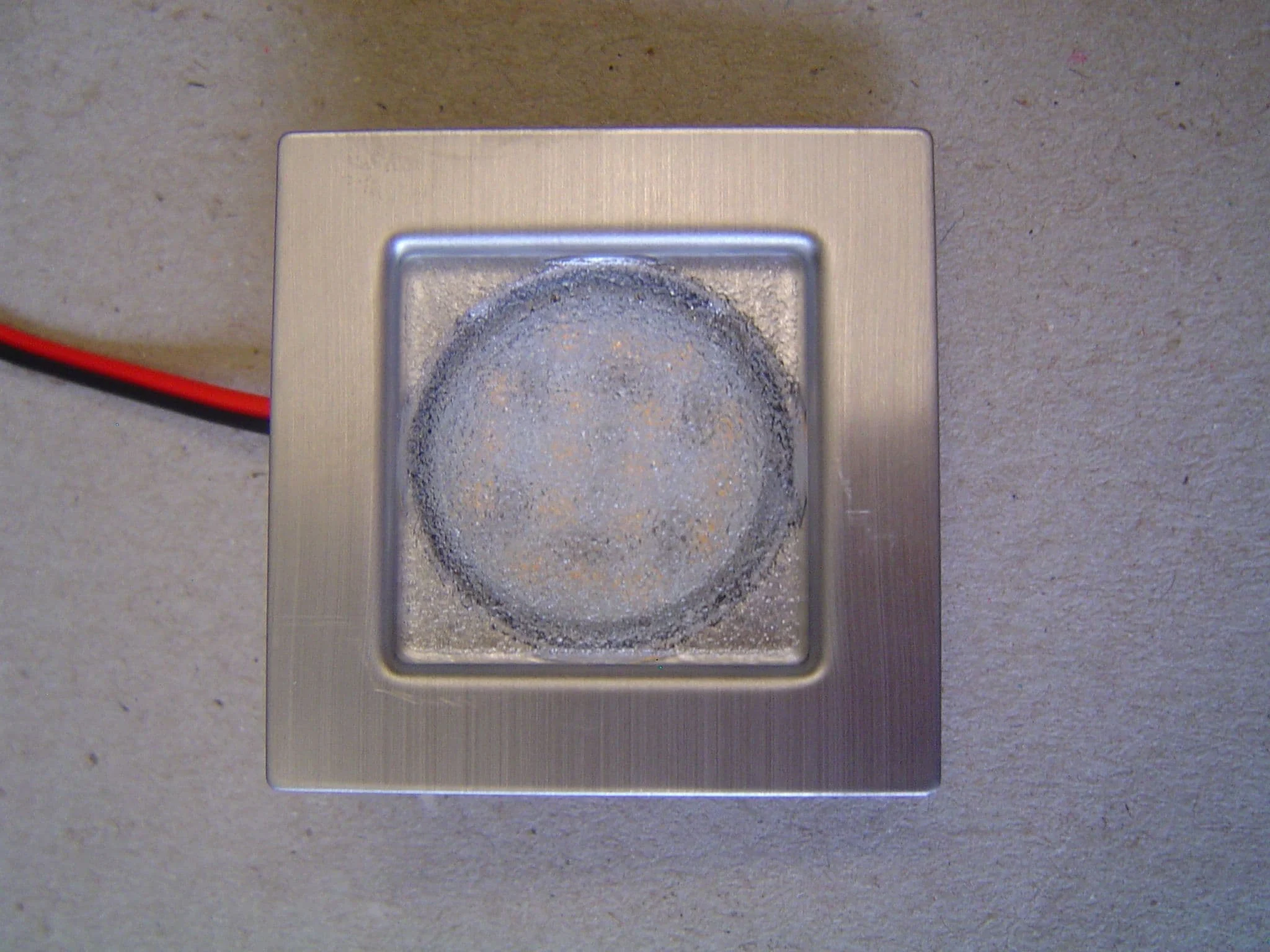 VEGA SQUARE - 18 SMD - BRUSH STEEL